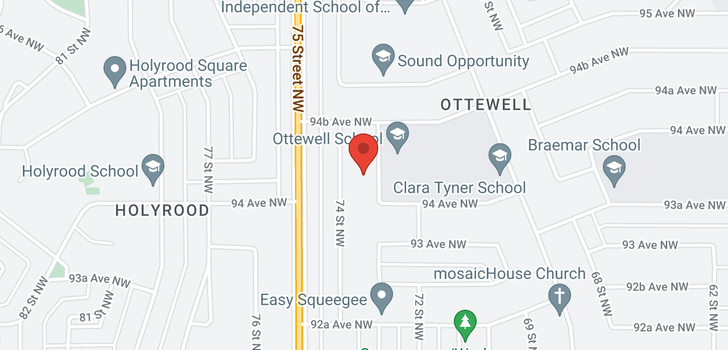 map of 9420 73 ST NW